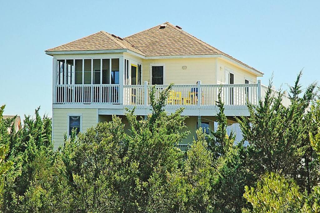 Lake Front Modern Beach House-Hatteras Island Avon Exterior foto